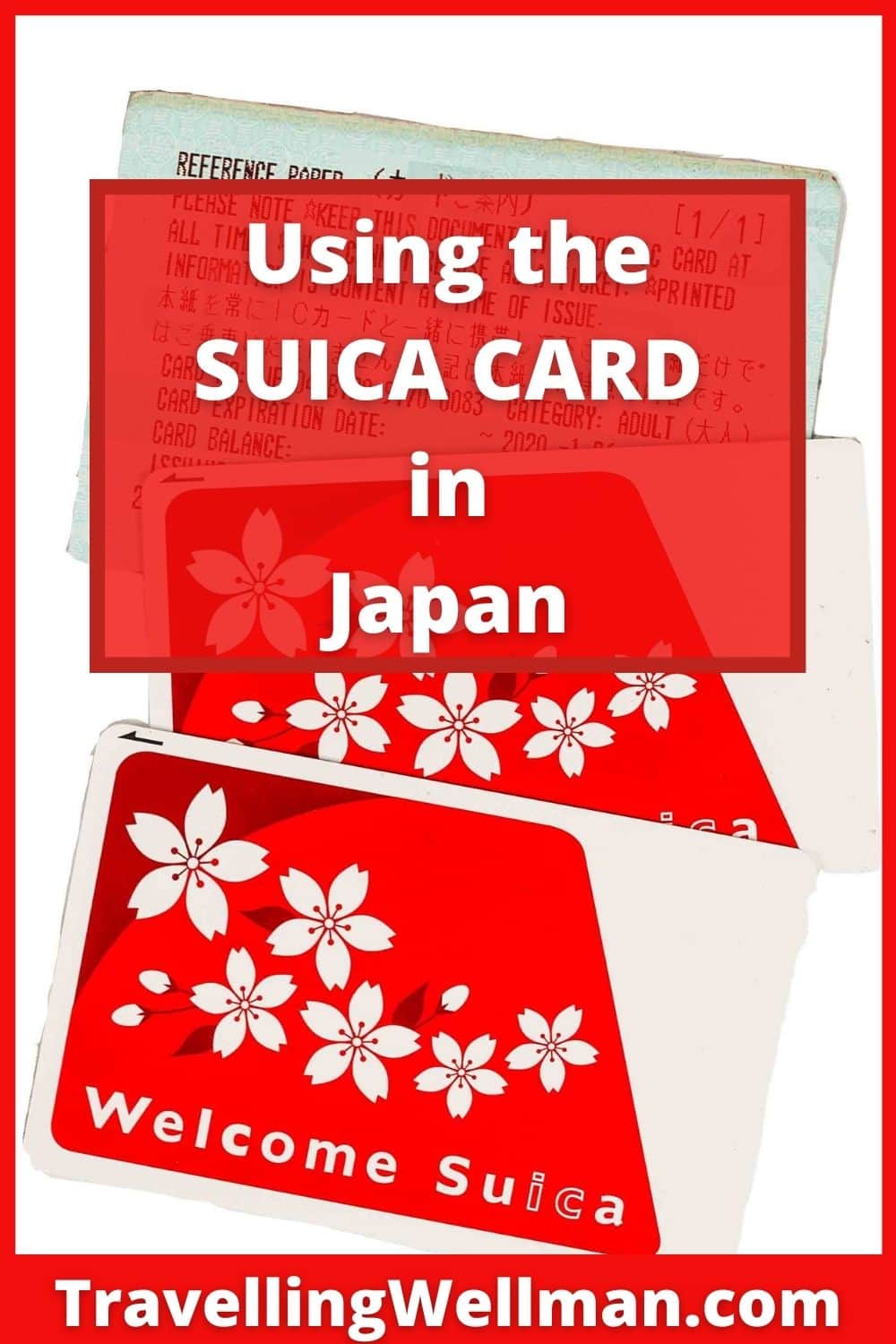 Welcome SUICA Card for Tourists