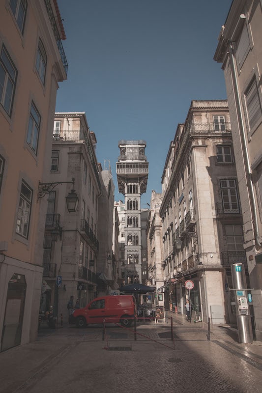 Santa Justa Lift Lisbon
